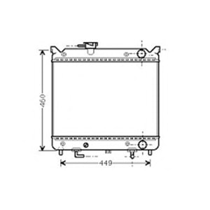 SU RADYATÖRÜ SUZUKİ VİTARA 1.6 3 KAPI 90-95 26mm
