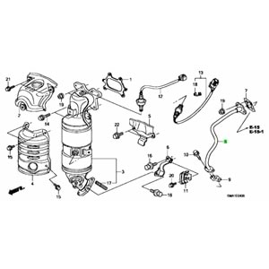 Honda Civic 2006-2012 1.6 R16 Egr Borusu