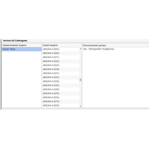 Suzuki Grand Vitara 06-14 Ön Teker Aks Taşıyıcı Sol