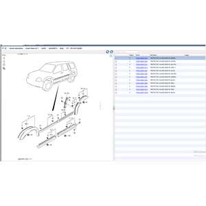 Suzuki Grand Vitara 02-06 XL7 Çamurluk Dodik Fitili