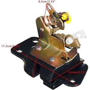 BAGAJ İÇ KİLİDİ Hyundai H100 - Mitsubishi L300 Minibüs