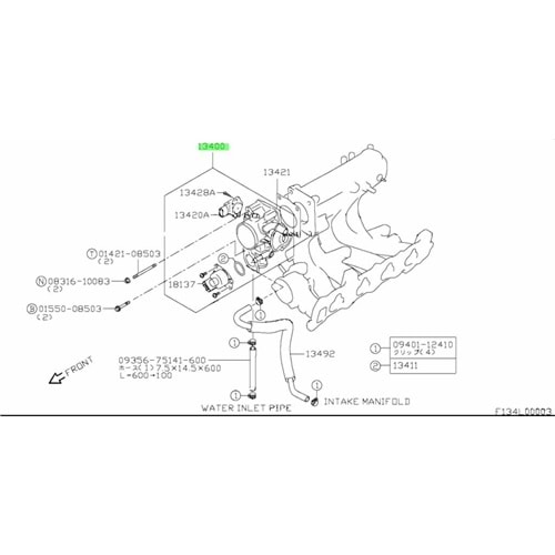 Suzuki Grand Vitara 1.6 1998-2005 Gaz Kelebek Boğazı