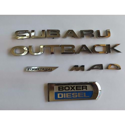 Subaru Outback Yazıları Çıkma