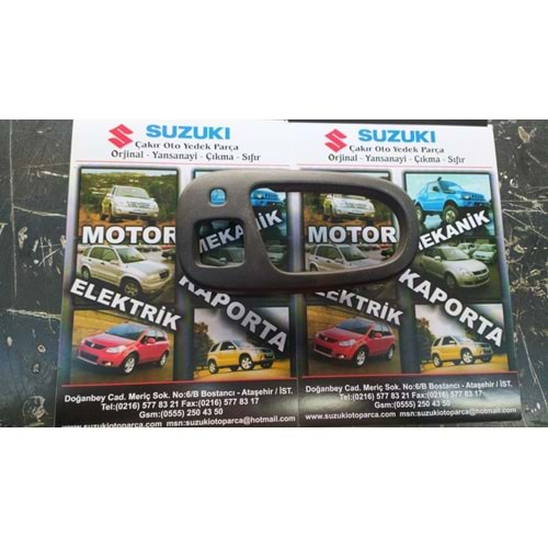 Suzuki Swift 95-03 Sol Kapı İç Açma Kolu Çerçevesi Çıkma