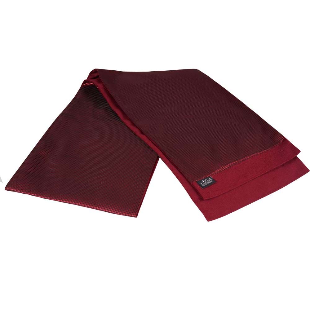 Red Diamond Pattern Mens Scarf