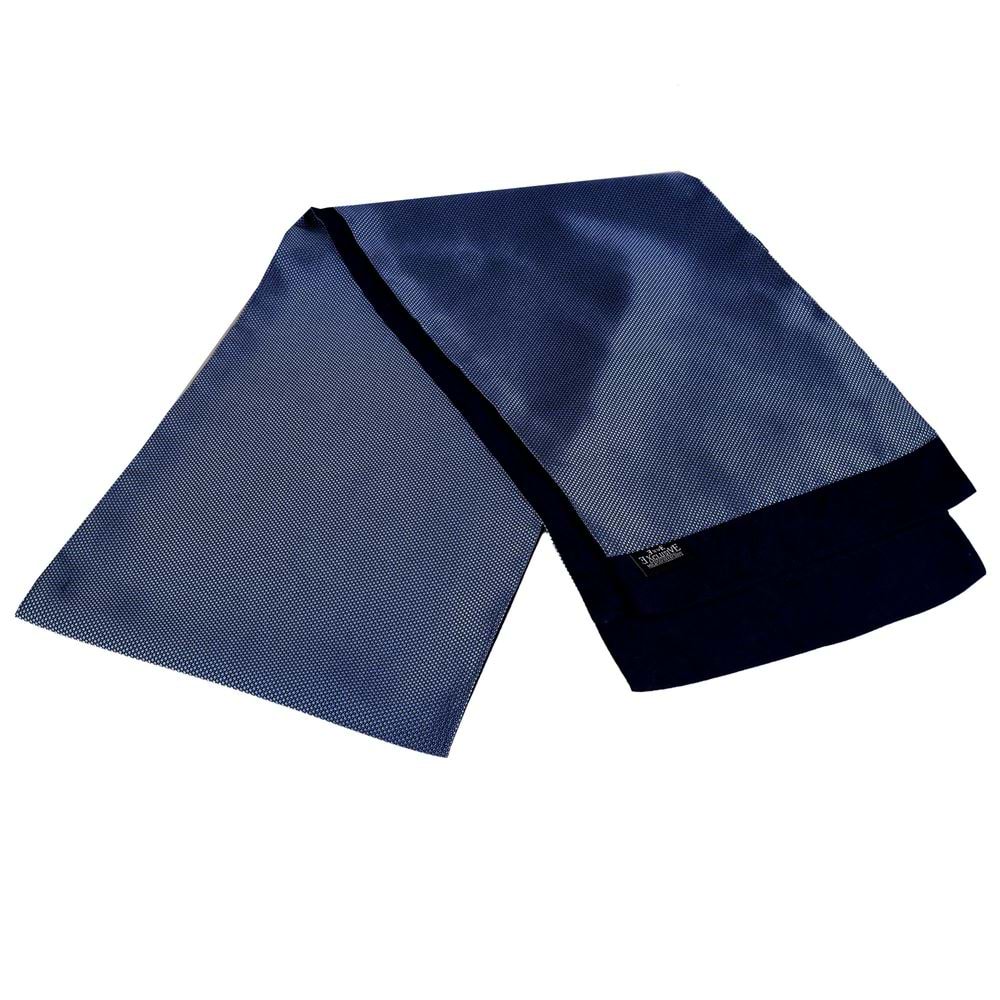 Blue Birds Eye Geometric Classic Mens Scarf