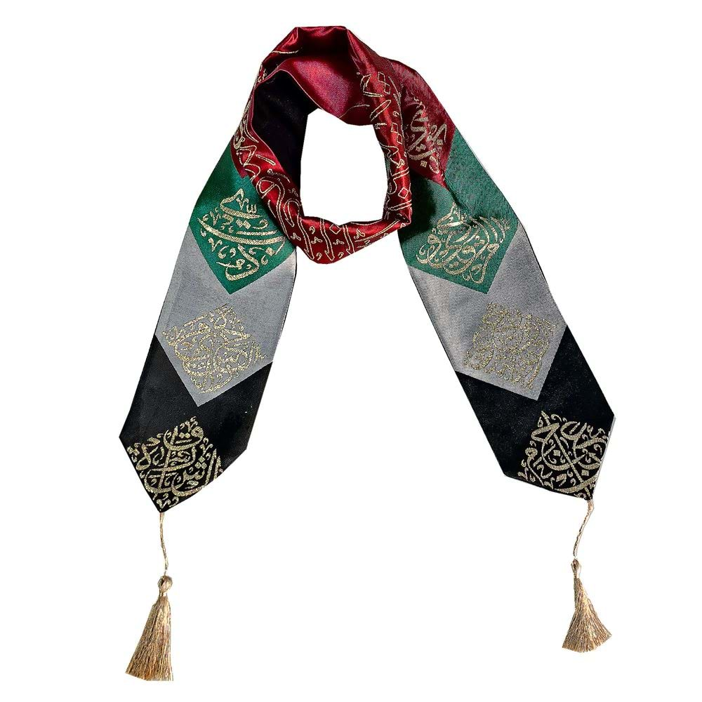 UAE Spirit of The Union National Day Scarf with Tassel Mens Scarf