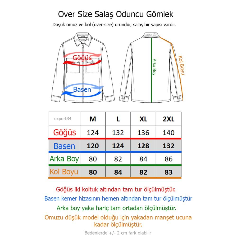 Black and Gray Gingham Checkered Over Size Lumberjack Shirt