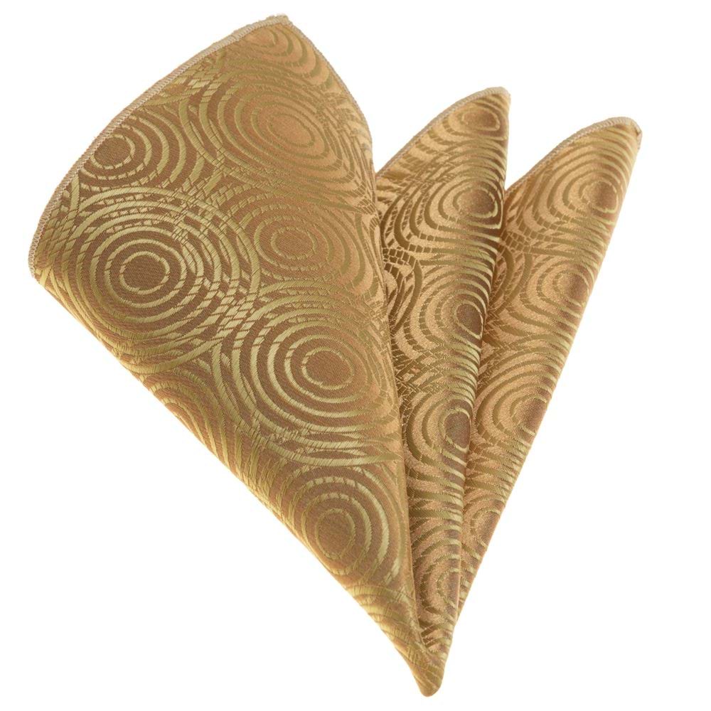 Gold Curcules Pocket Square