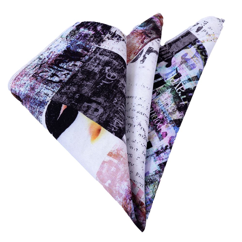 Digital Printed Kisser Pocket Square