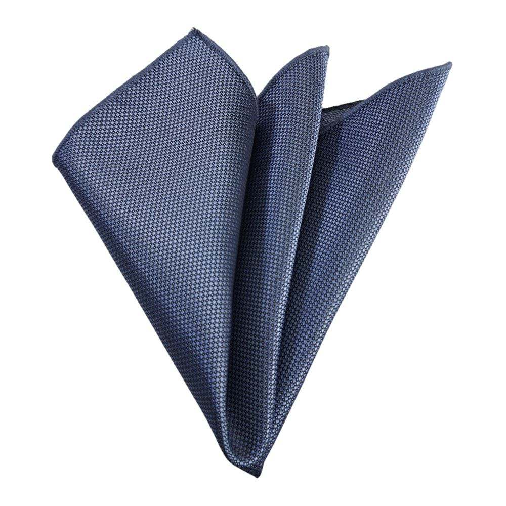 Blue Designer Pocket Square