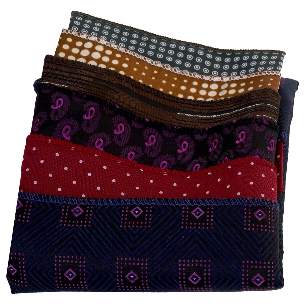 6 in 1 Set Pocket Square