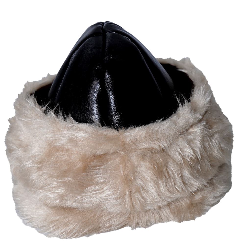 Black Women's Bork Hat for Winter