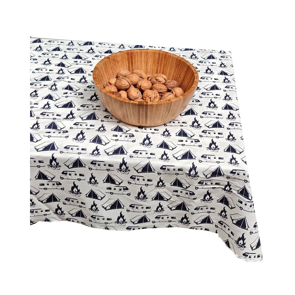 Navy Camper Printed Camper Table Cover