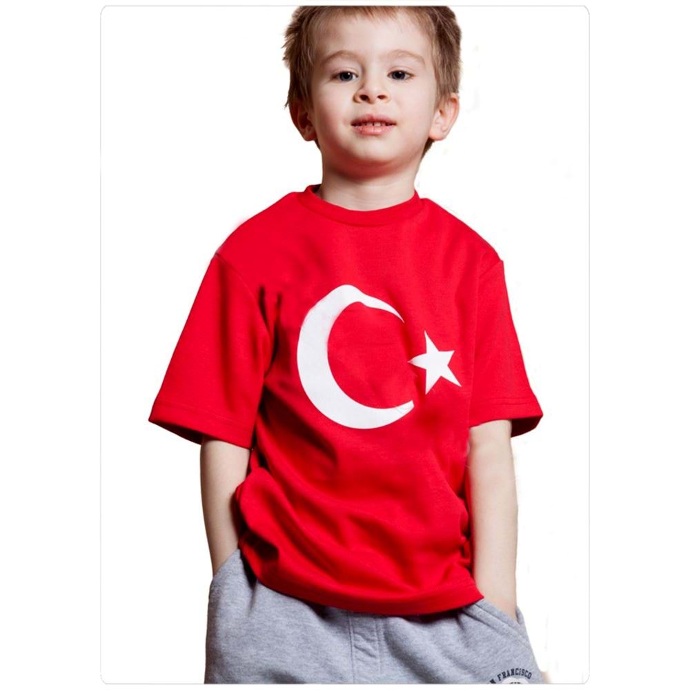 Turkish Flag Kids T-Shirt
