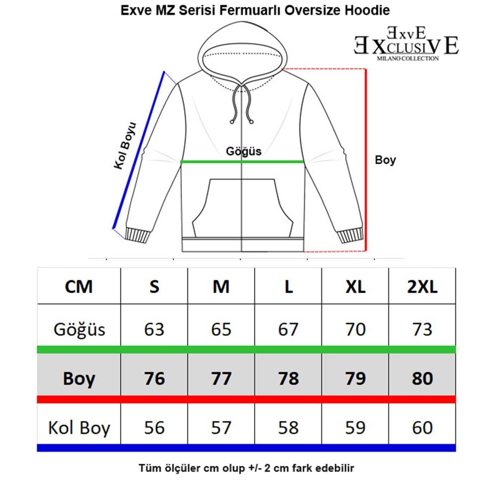 Navy Blue Basic Men's Zipper Hoodie