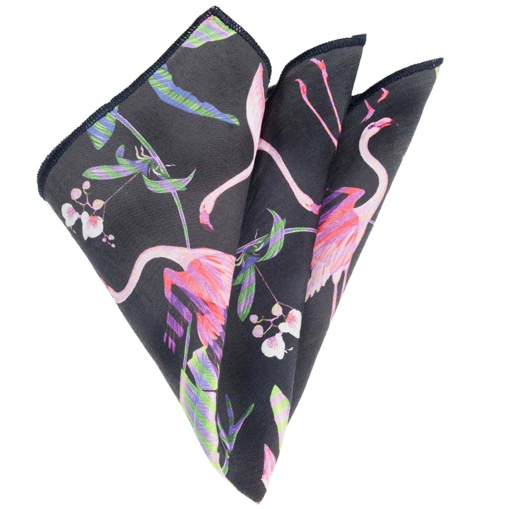 Gray Digital Printed Designer Pocket Square