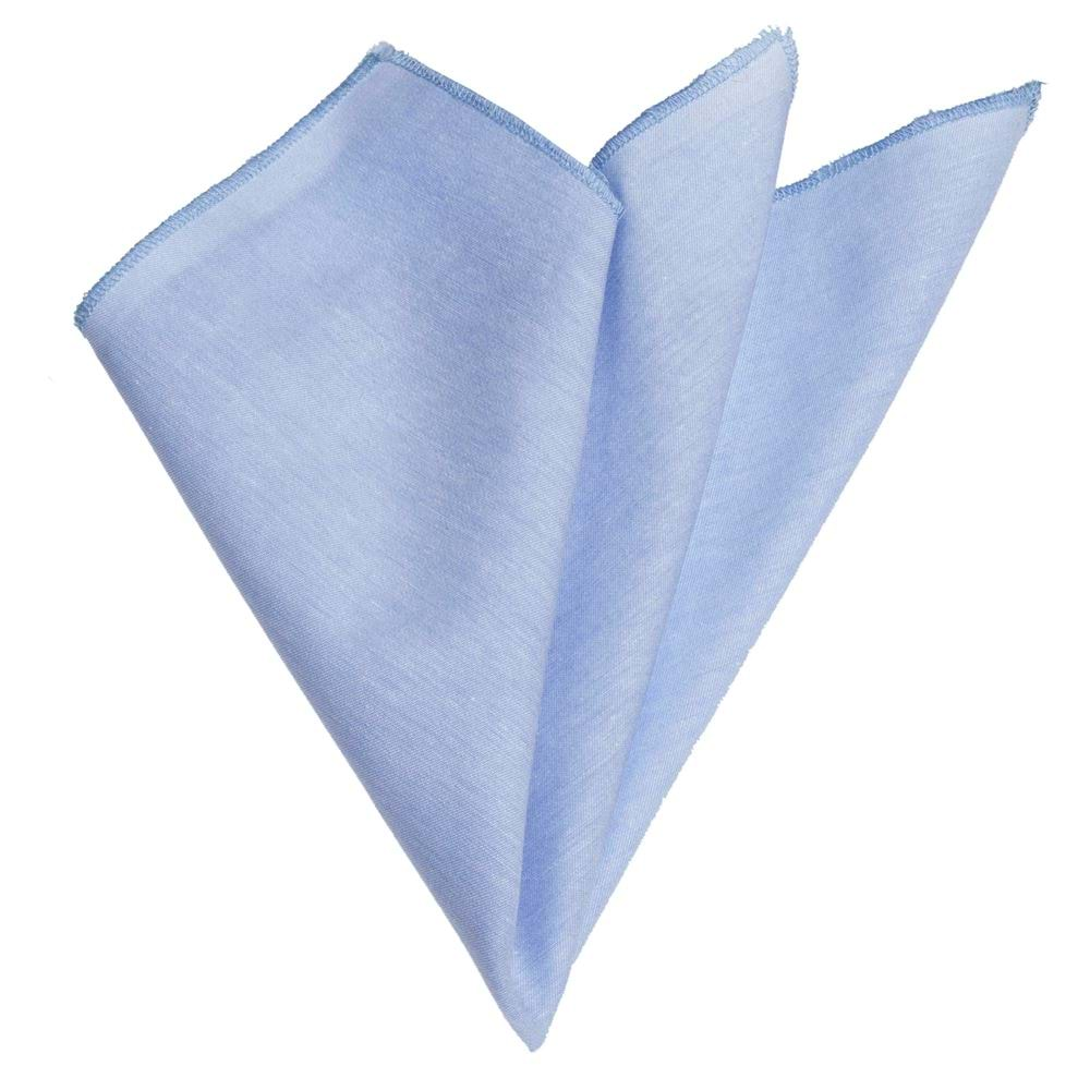 Sky Blue Pocket Square