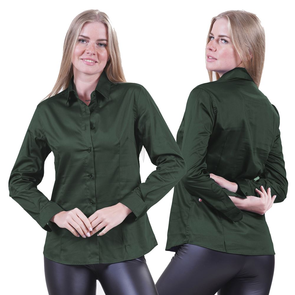 Khaki Green Women's Shirt