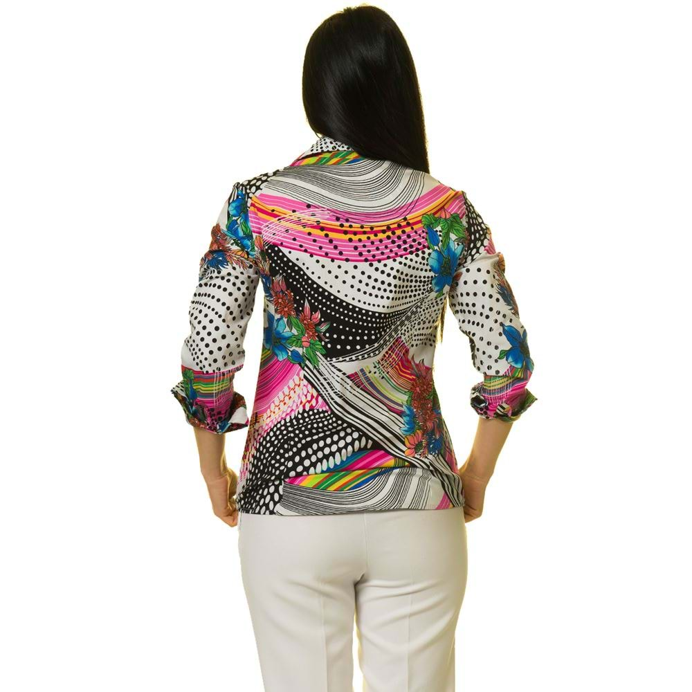 Colorful Digital Printed Designer Women's Shirt