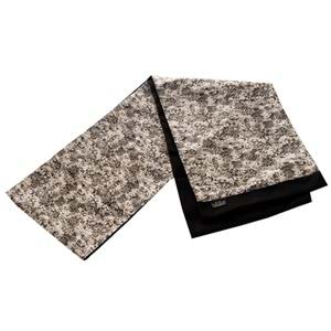 White Black Floral Designer Mens Scarf
