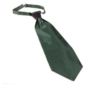 Yeşil Siyah Elegant Jakar Dokuma Tuxedo Tie Set