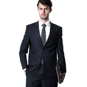 Gray Classical Men's Suit