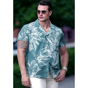 AQ Men's Hawaiian Big Size Shirt
