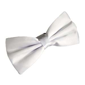 White Basic Bowtie