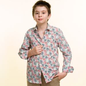 White Designer Kids Dress Shirt