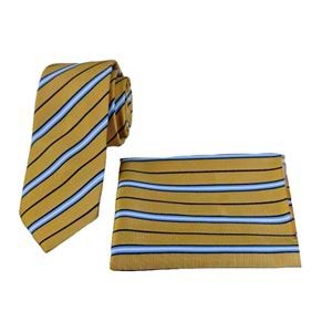 AQ Tie and Pocket Square Set in Box