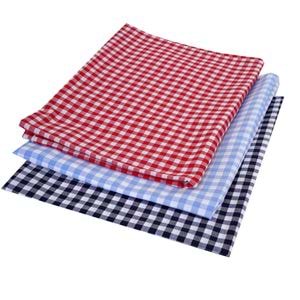 Small Size Blue Gingham Camper Table Cover