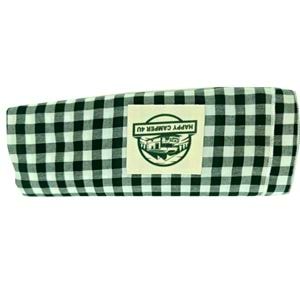 Green White Gingham Square table cover
