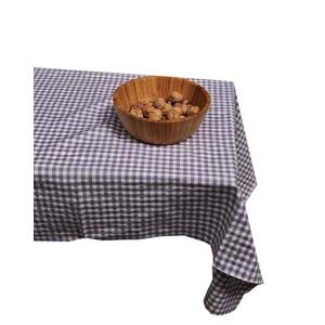 Lilac Gingham Camper Table Cover