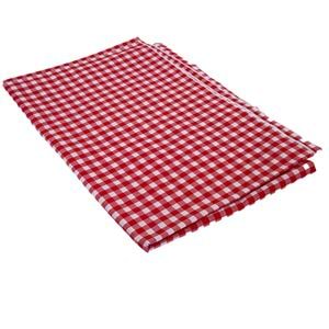 Big Size Red Gingham Camper Table Cover