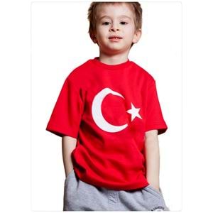 Turkish Flag Kids T-Shirt