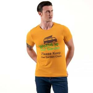 Camper Eco Friendly World is Our Garden Printed Tee O Neck T-Shirt