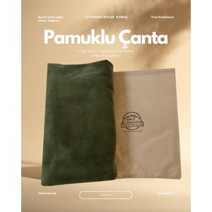 Beige Polar Fleece Hooded Unisex Ethnic Camper Poncho