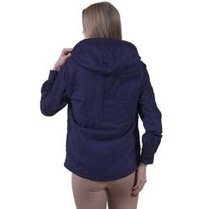 Navy inside Fur Winter Women's Shirt