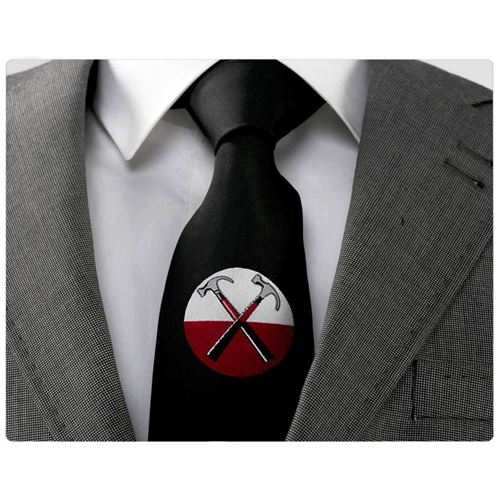 Pink Floyd Çekiç Logolu Kravat