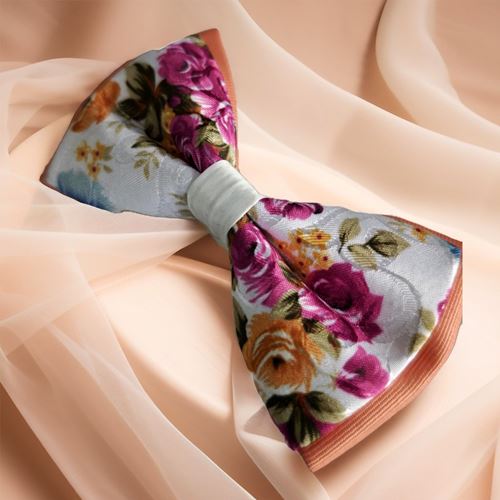Colorful Flowers Bowtie