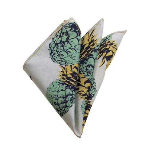 Pineapple Pocket Square