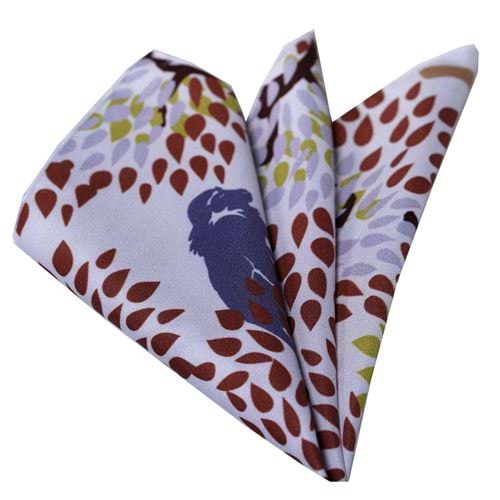 Colorful Nature Designer Pocket Square