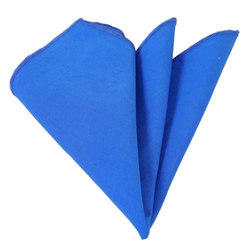 Sky Blue Satin Pocket Square
