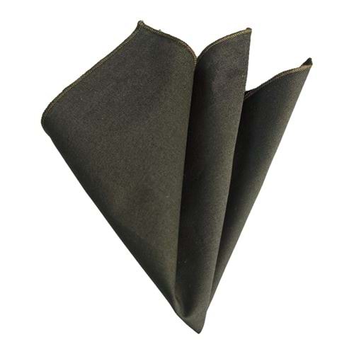 Green 100% Cotton Pocket Square