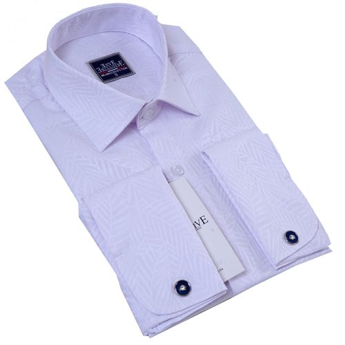 White Designer French Cuff Shirt