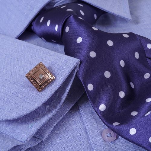 Blue Designer Men's Shirt