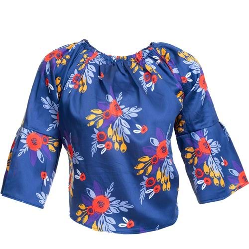Blue Women Blouse