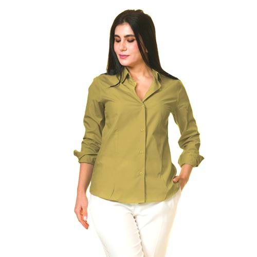 Mustard Yellow Women's Shirt