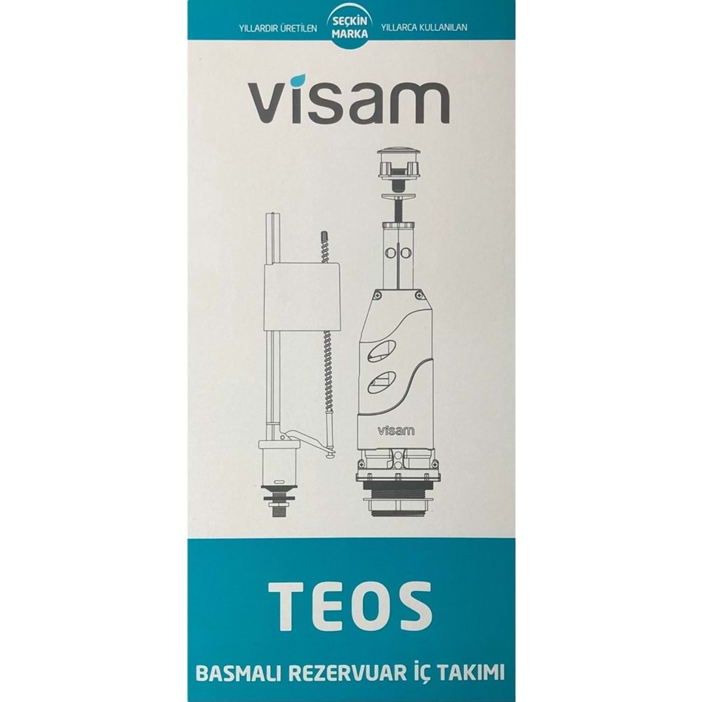 Visam Teos Rezervuar Basmalı İç Takımı Zeplin Flatörlü